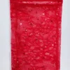 Poe Lace Gloves in Fire Red