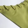 Polynesia Drawstring Thong Bikini Bottoms in Olive Green