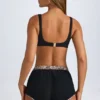 Praia Mini Shorts in Black