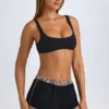 Praia Mini Shorts in Black