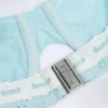 Ravello Broderie Anglaise Underwired Balconette Bikini Top in Powder Blue