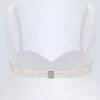 Ravello Broderie Anglaise Underwired Balconette Bikini Top in White
