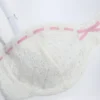 Ravello Broderie Anglaise Underwired Balconette Bikini Top in White