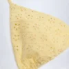 Recife Broderie Anglaise Triangle Bikini Top in Lemon Yellow