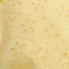 Recife Broderie Anglaise Triangle Bikini Top in Lemon Yellow