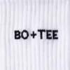 Ribbed Half-Crew 3-Pack Socks in White
