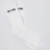 Ribbed Crew Sock Bundle in White