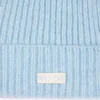 Ribbed Knit Beanie Hat in Powder Blue