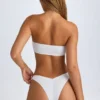 Rio Bandeau Bikini Top in White