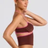 Rocio Contrast Binding Cami Top in Chocolate Brown