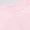 Ruched Mini Shorts in Pale Pink Marl
