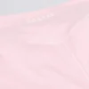 Ruched Mini Shorts in Pale Pink Marl