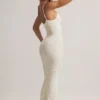 Salma Modal Scoop-Neck Strappy Maxi Dress in Floral Print
