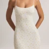 Salma Modal Scoop-Neck Strappy Maxi Dress in Floral Print