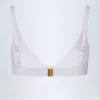 Santona Knot-Detail Bikini Top in White