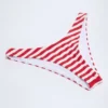 Santos Cheeky Bikini Bottoms in Cherry Red