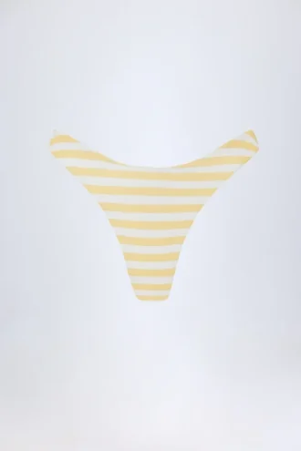Santos Cheeky Bikini Bottoms in Lemon