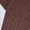 Selara Mid-Rise Flared Trousers in Bronze
