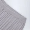 Selara Mid-Rise Flared Trousers in Silver