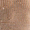 Sindre Embellished Square-Neck Mini Dress in Almond