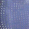 Siona Embellished Mid Rise Gown Skirt in Blue