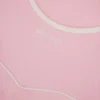 Soft Active Backless Contrast Unitard in Powder Pink