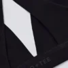 Soft Active Cross-Back Sports Bra in Black