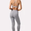 Soft Active Leggings in Grey Marl