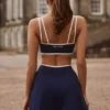 Soft Active Crossover Mini Skort in Classic Navy