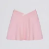 Soft Active Crossover Mini Skort in Powder Pink