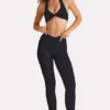 Soft Active Full-Length Leggings in Black