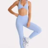 Soft Active Full-Length Leggings in Sky