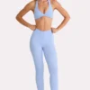 Soft Active Full-Length Leggings in Sky