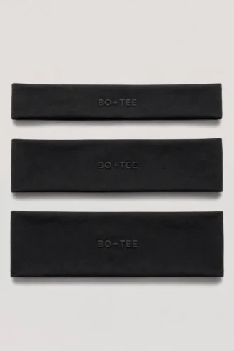 Soft Active Headband 3-Pack in Black