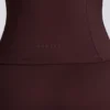 Soft Active Hooded Mid-Layer Jacket in Chocolate