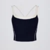 Soft Active Layered Tank Top in Classic Navy