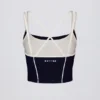 Soft Active Layered Tank Top in Classic Navy