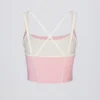 Soft Active Layered Tank Top in Powder Pink