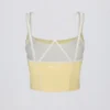 Soft Active Layered Tank Top in Soft Yellow