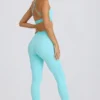 Soft Active Leggings in Aqua