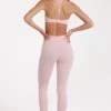 Soft Active Leggings in Blush Marl