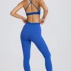 Soft Active Leggings in Cobalt