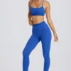Soft Active Leggings in Cobalt