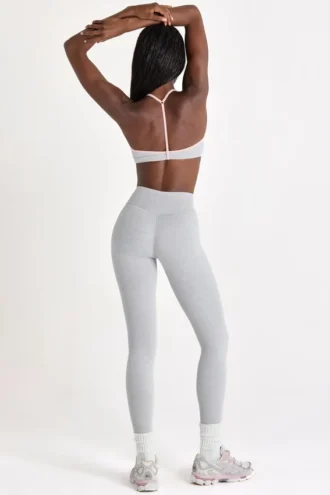 Soft Active Leggings in Grey Marl