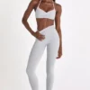 Soft Active Leggings in Grey Marl