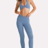 Soft Active Leggings in Marine