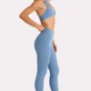 Soft Active Leggings in Marine
