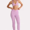 Soft Active Leggings in Sweet Pink