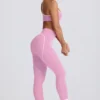 Soft Active Mid-Rise Leggings in Dusty Pink