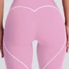 Soft Active Mid-Rise Leggings in Dusty Pink